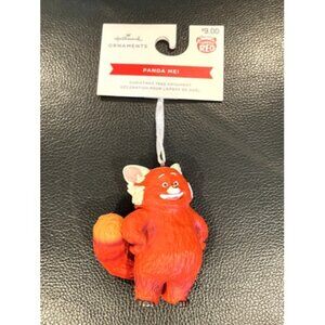 Turning Red Panda Mei Hallmark Christmas Ornament New with Tags